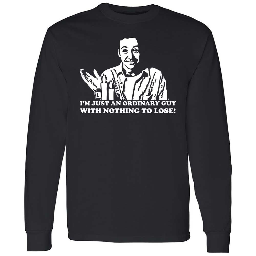 Long Sleeve T-Shirt - W7786DGC - Black - 1