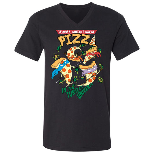 Unisex V-Neck T-Shirt - T64MUM64 - Black - 1