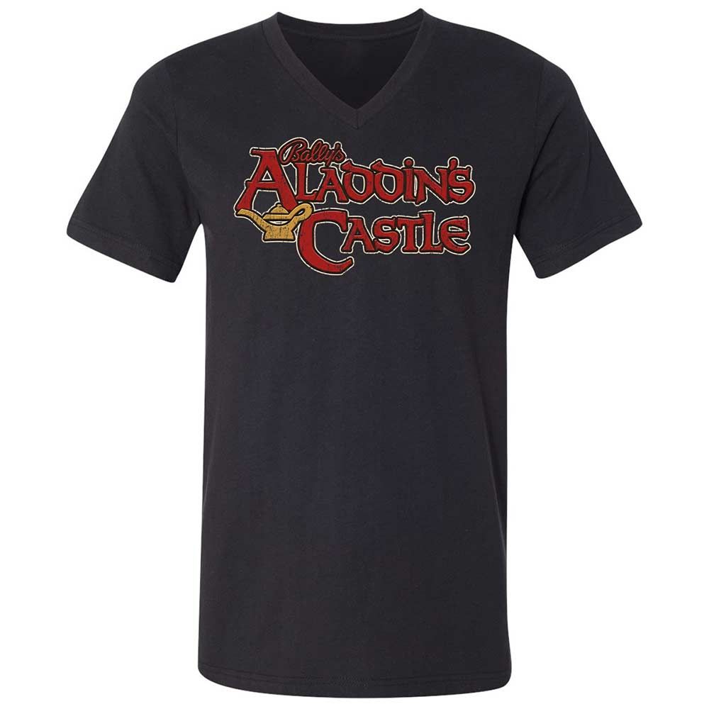 Unisex V-Neck T-Shirt - CSGHZG2A - Black - 1