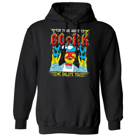 Classic Unisex Hoodie - D5Y745F8 - Black - 1