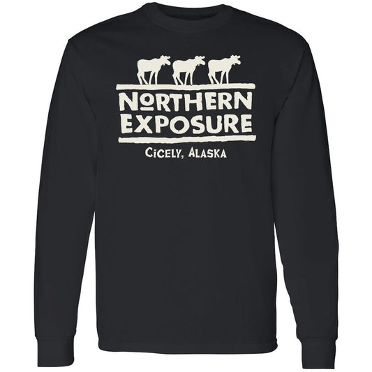 Long Sleeve T-Shirt - 5GCQRB23 - Black - 1