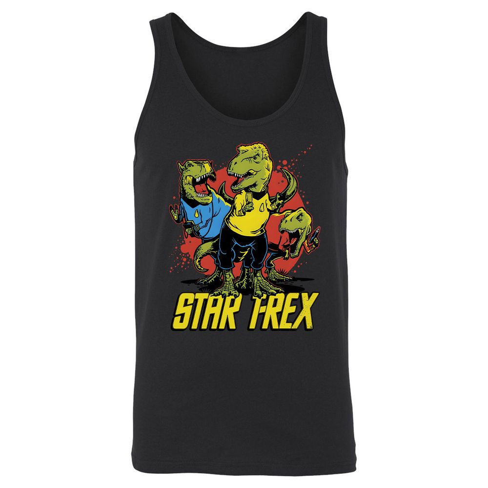 Unisex Jersey Tank - H6HD9XEF - Black - 1