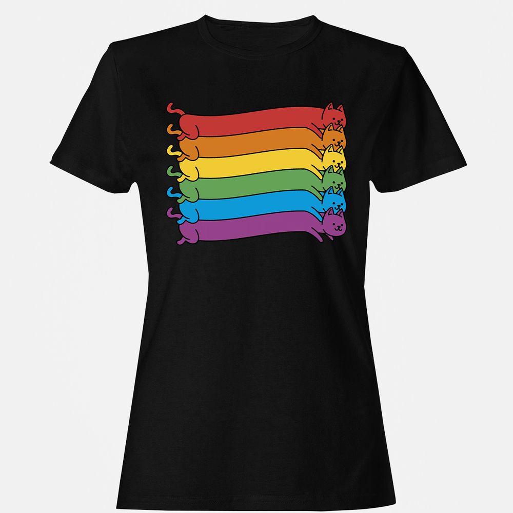 Women's T-Shirt - SRT35595 - Black - 1
