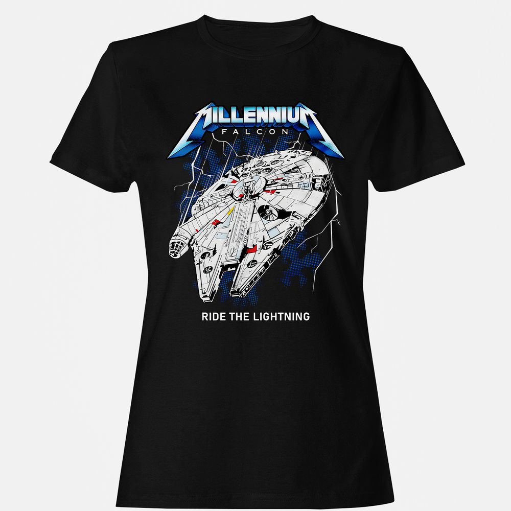 Women's T-Shirt - ANS1A8CS - Black - 1