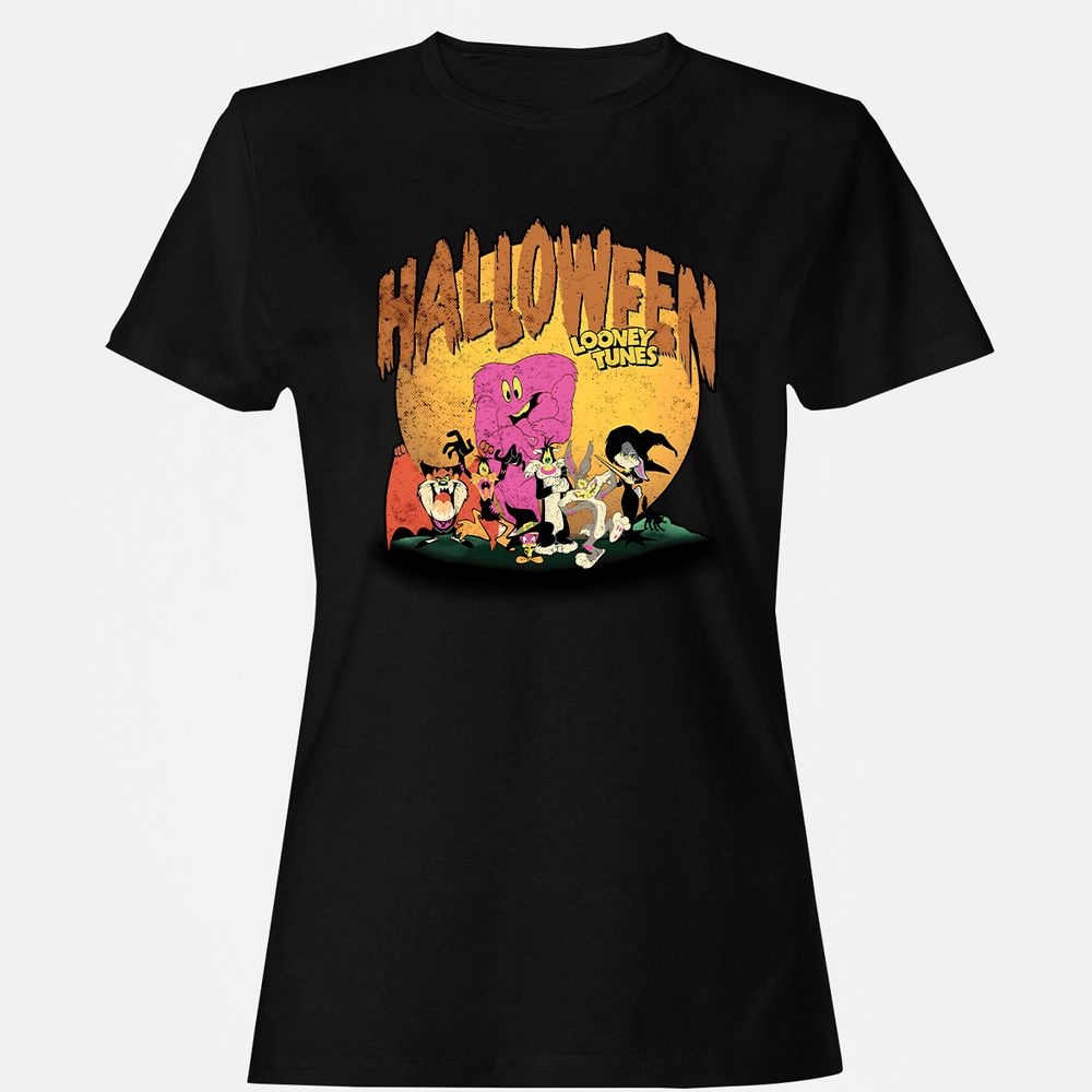 Women's T-Shirt - SCRTQPU5 - Black - 1