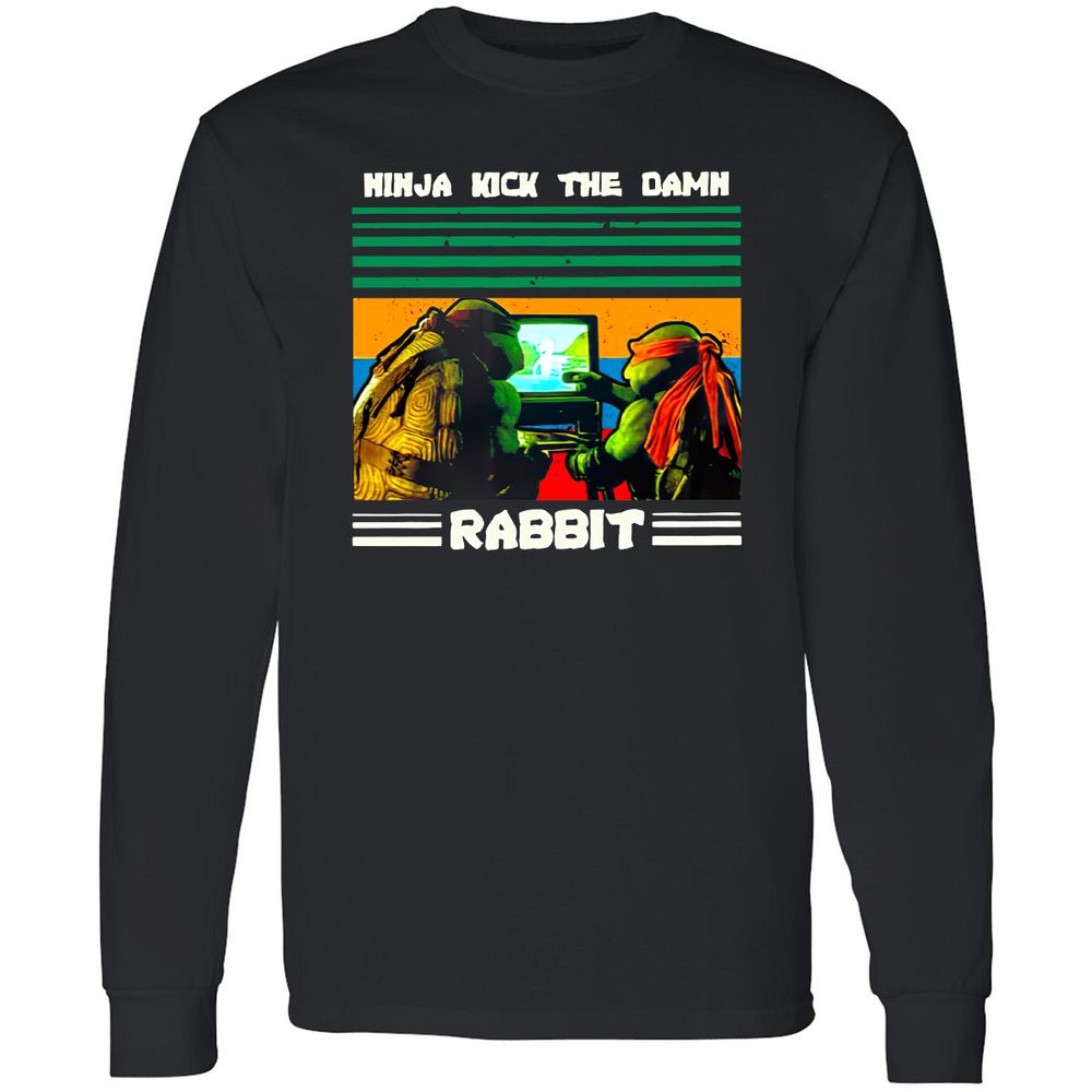 Long Sleeve T-Shirt - 7BVJ5XSM - Black - 1