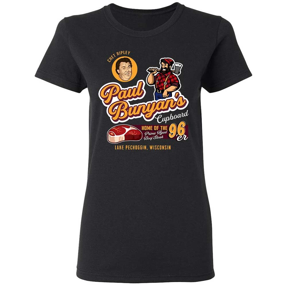Women's T-Shirt - AJGPF7ZV - Black - 1