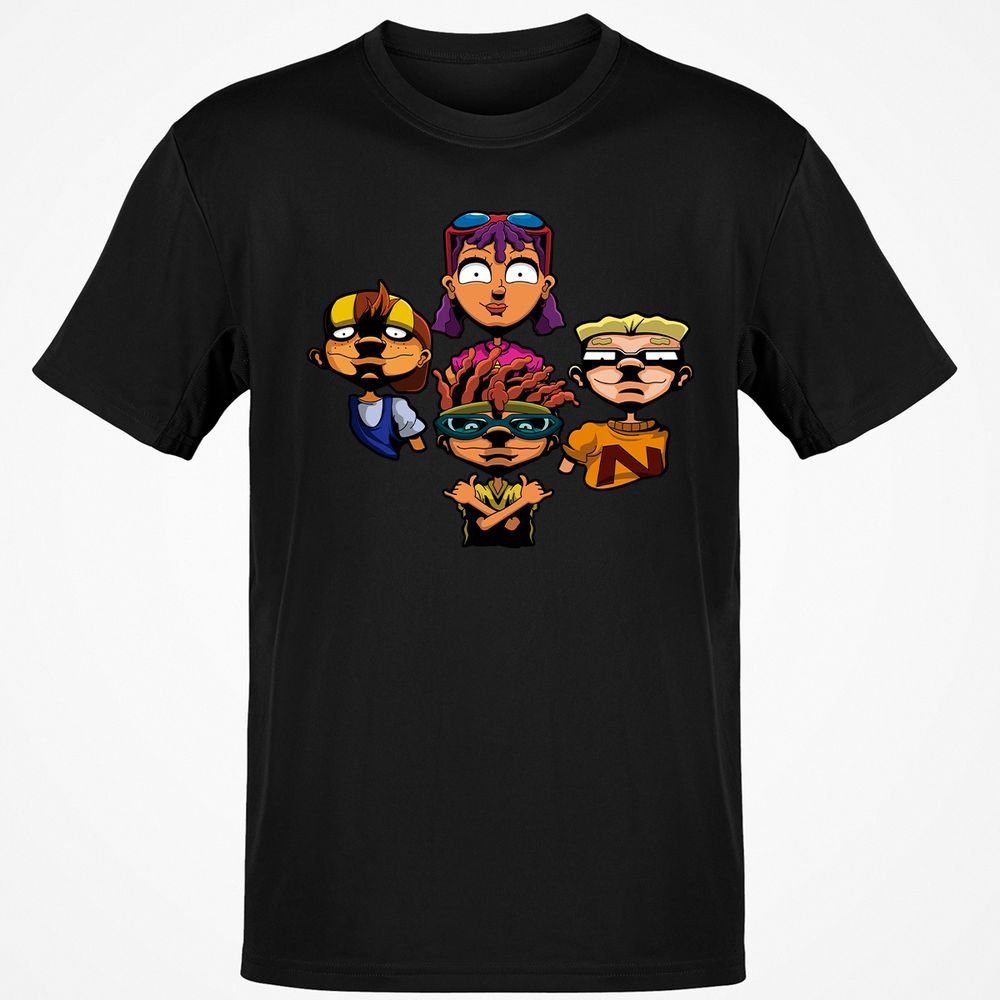 Classic Unisex T-Shirt - JCG3CRED - Black - 1
