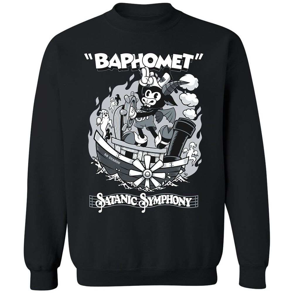 Classic Unisex Sweatshirt - SJ979R8J - Black - 1