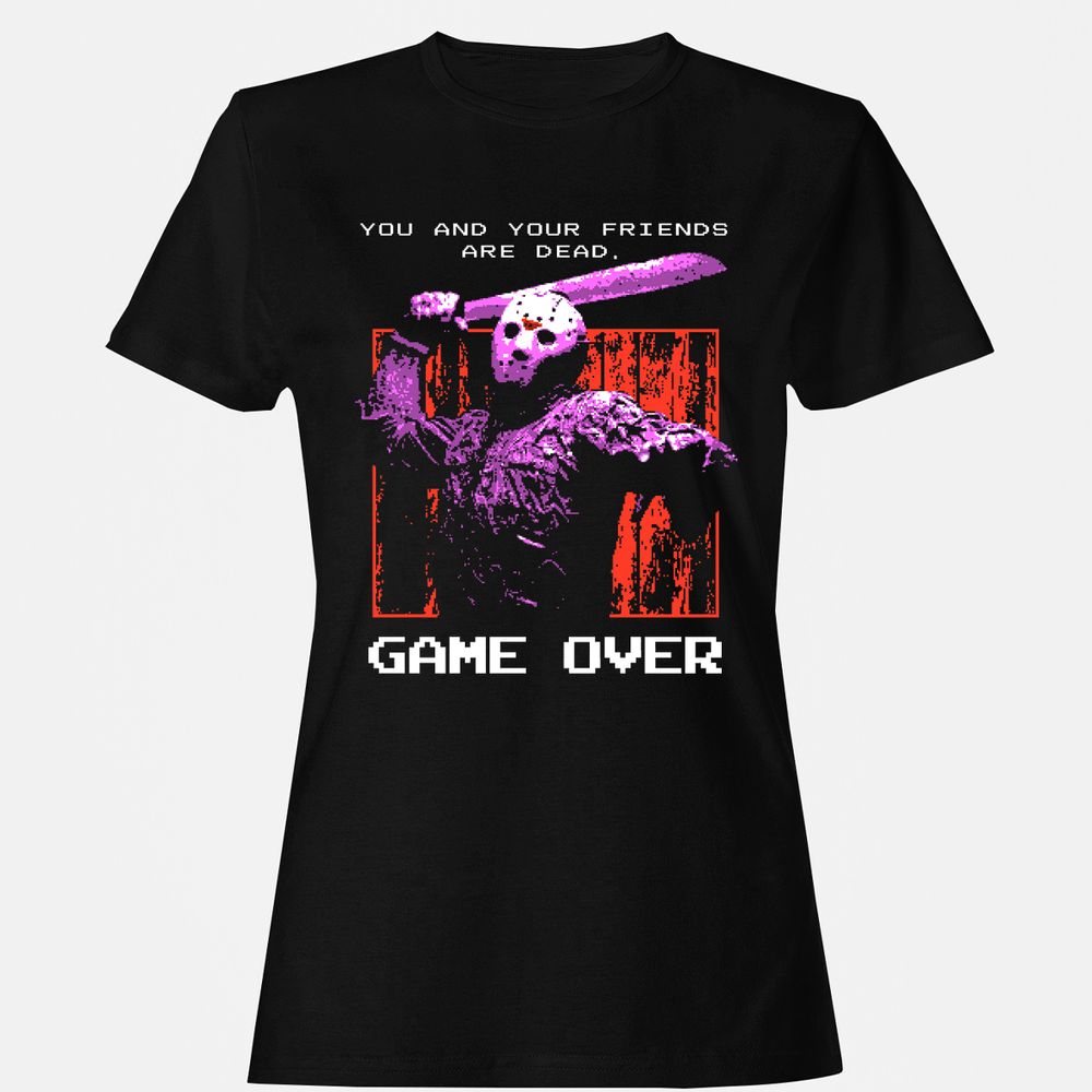 Women's T-Shirt - SSUBB9QR - Black - 1