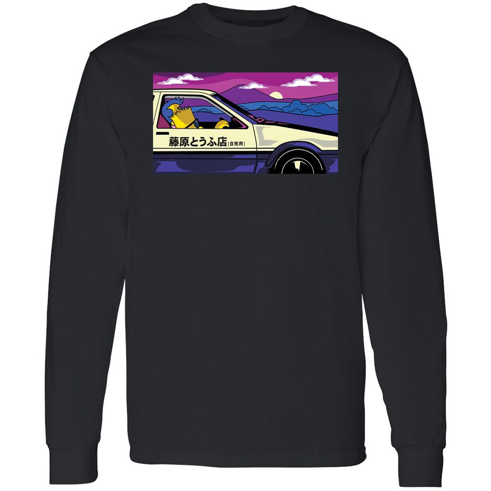Long Sleeve T-Shirt - 9ETDAZSK - Black - 1