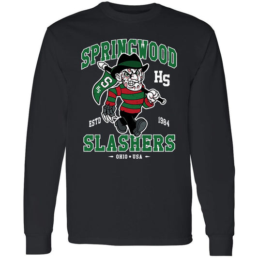 Long Sleeve T-Shirt - NQKVR6YC - Black - 1