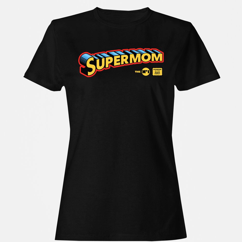 Women's T-Shirt - 428BG5ZZ - Black - 1