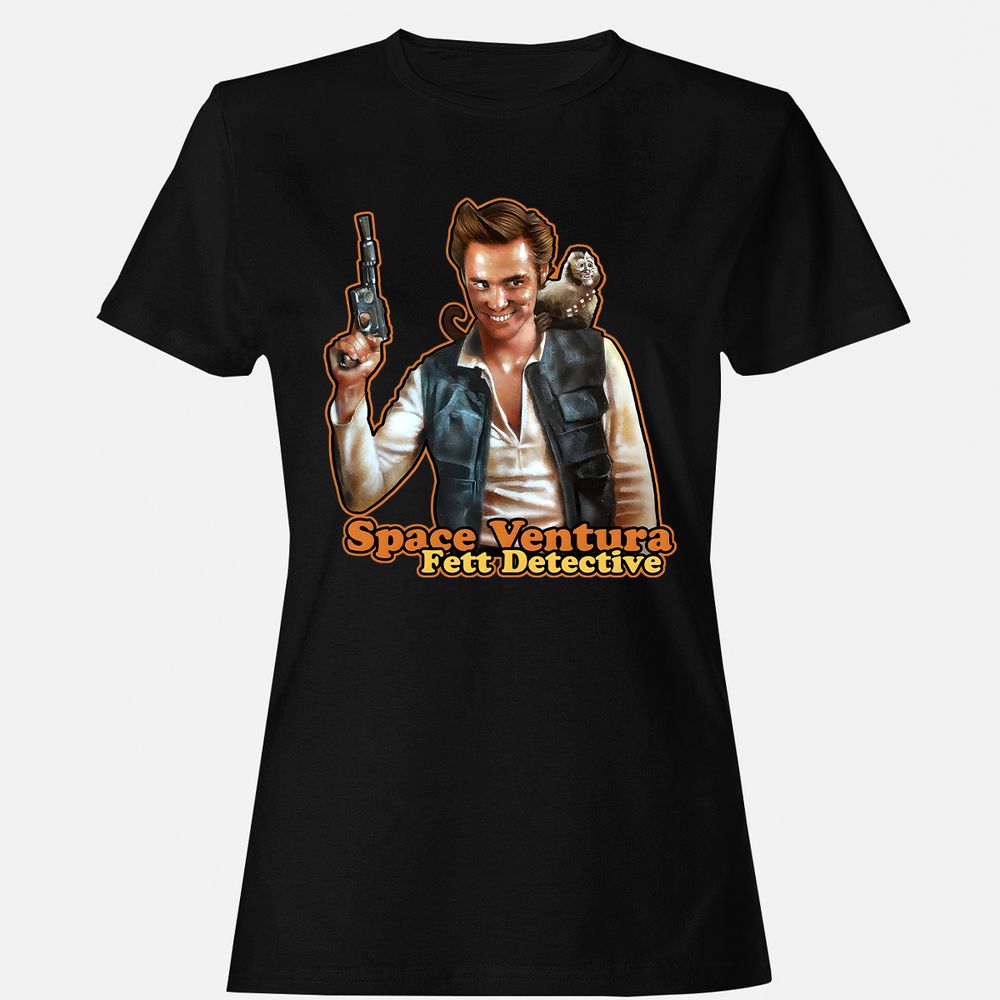 Women's T-Shirt - SH2VN9EF - Black - 1