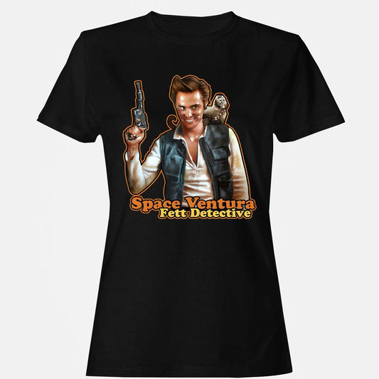 Women's T-Shirt - SH2VN9EF - Black - 1