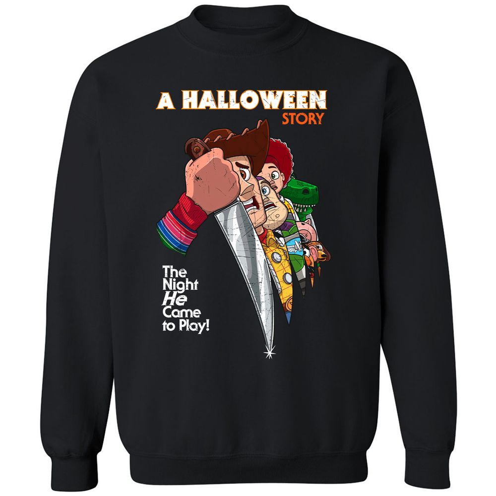 Classic Unisex Sweatshirt - C9TAM8GZ - Black - 1