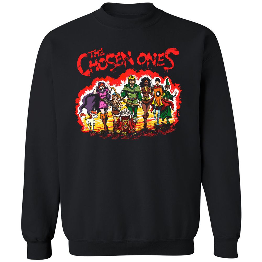 Classic Unisex Sweatshirt - YM6ZCWAV - Black - 1