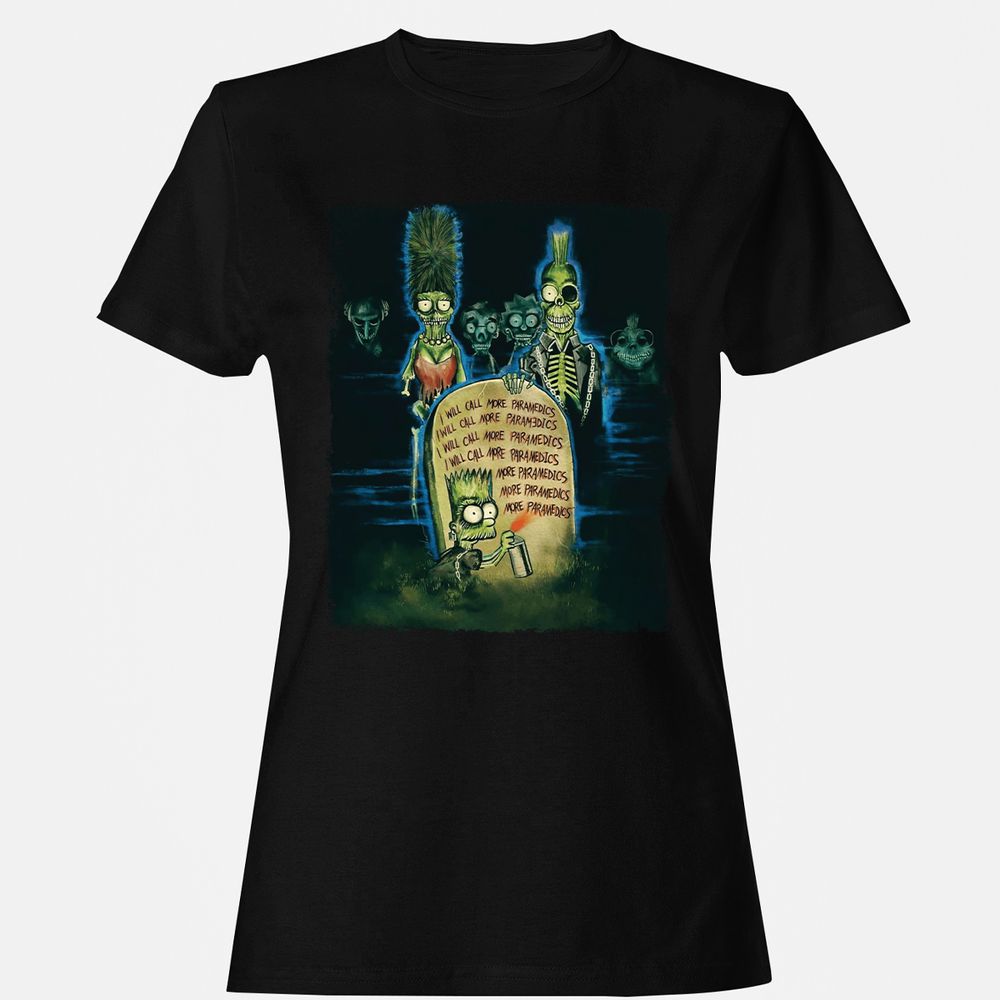 Women's T-Shirt - JZKQKW4F - Black - 1