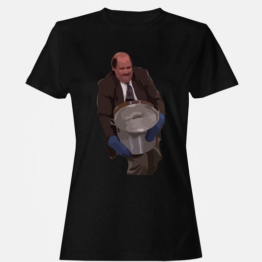 Women's T-Shirt - T7VRM6X9 - Black - 1