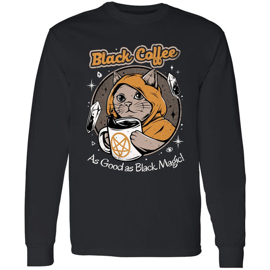 Long Sleeve T-Shirt - FHDZHPJF - Black - 1