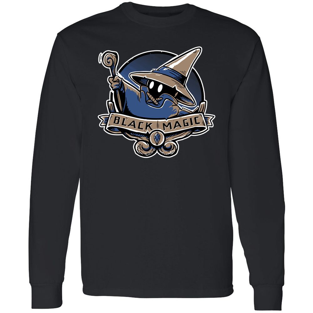 Long Sleeve T-Shirt - 7R7SMTLS - Black - 1