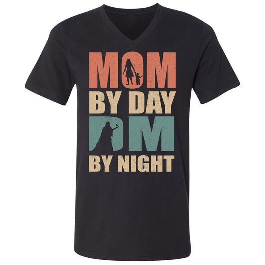 Unisex V-Neck T-Shirt - SF6TU69V - Black - 1