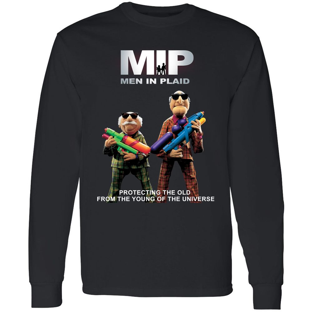 Long Sleeve T-Shirt - PZ1JYHWE - Black - 1