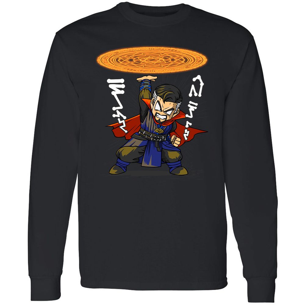 Long Sleeve T-Shirt - 8ZRGFFKC - Black - 1