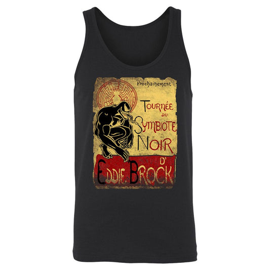 Unisex Jersey Tank - SUREKCDY - Black - 1