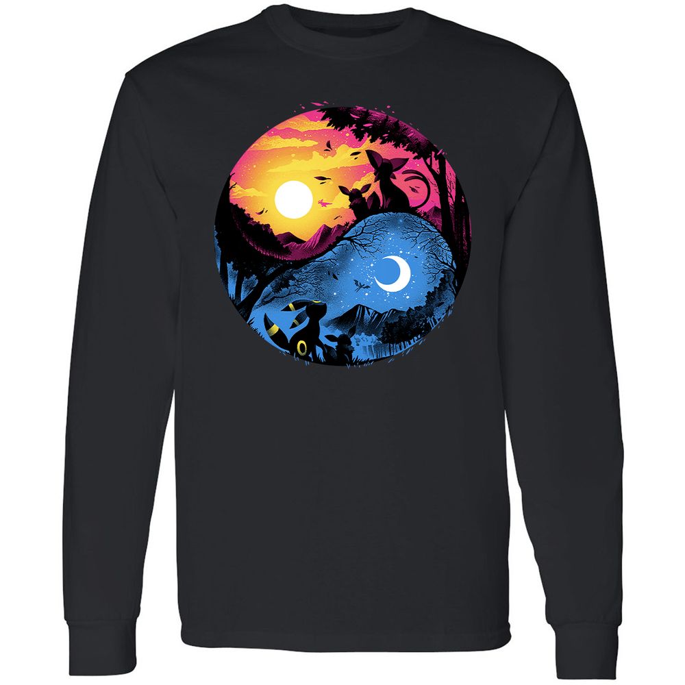 Long Sleeve T-Shirt - JCP4FEF6 - Black - 1