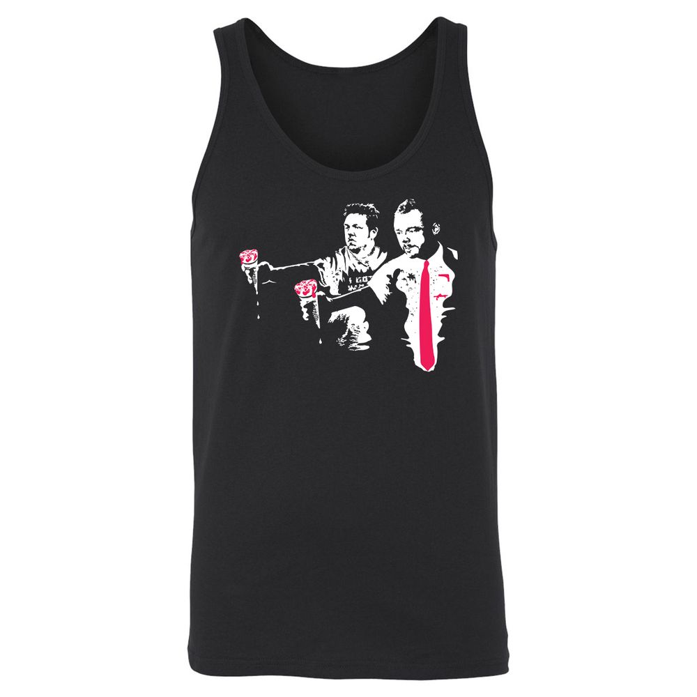 Unisex Jersey Tank - C5D6XTQS - Black - 1