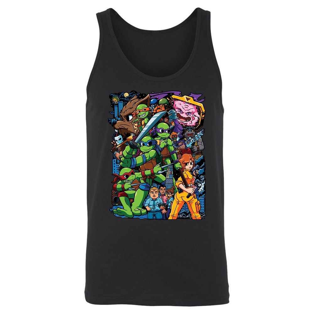 Unisex Jersey Tank - YRBN5M1D - Black - 1