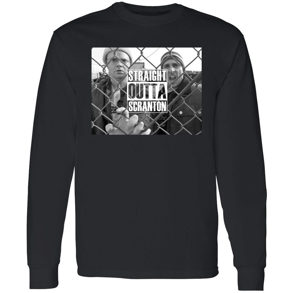 Long Sleeve T-Shirt - D4BS77TN - Black - 1