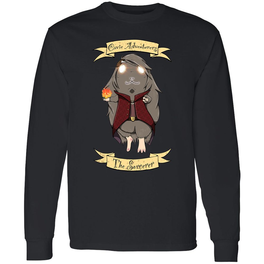 Long Sleeve T-Shirt - HUSPURFU - Black - 1