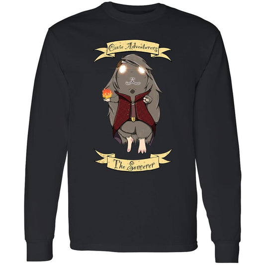 Long Sleeve T-Shirt - HUSPURFU - Black - 1