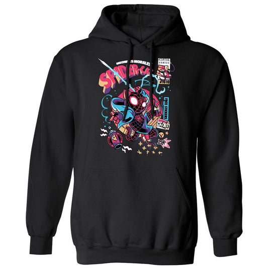 Classic Unisex Hoodie - 3TU17F6C - Black - 1