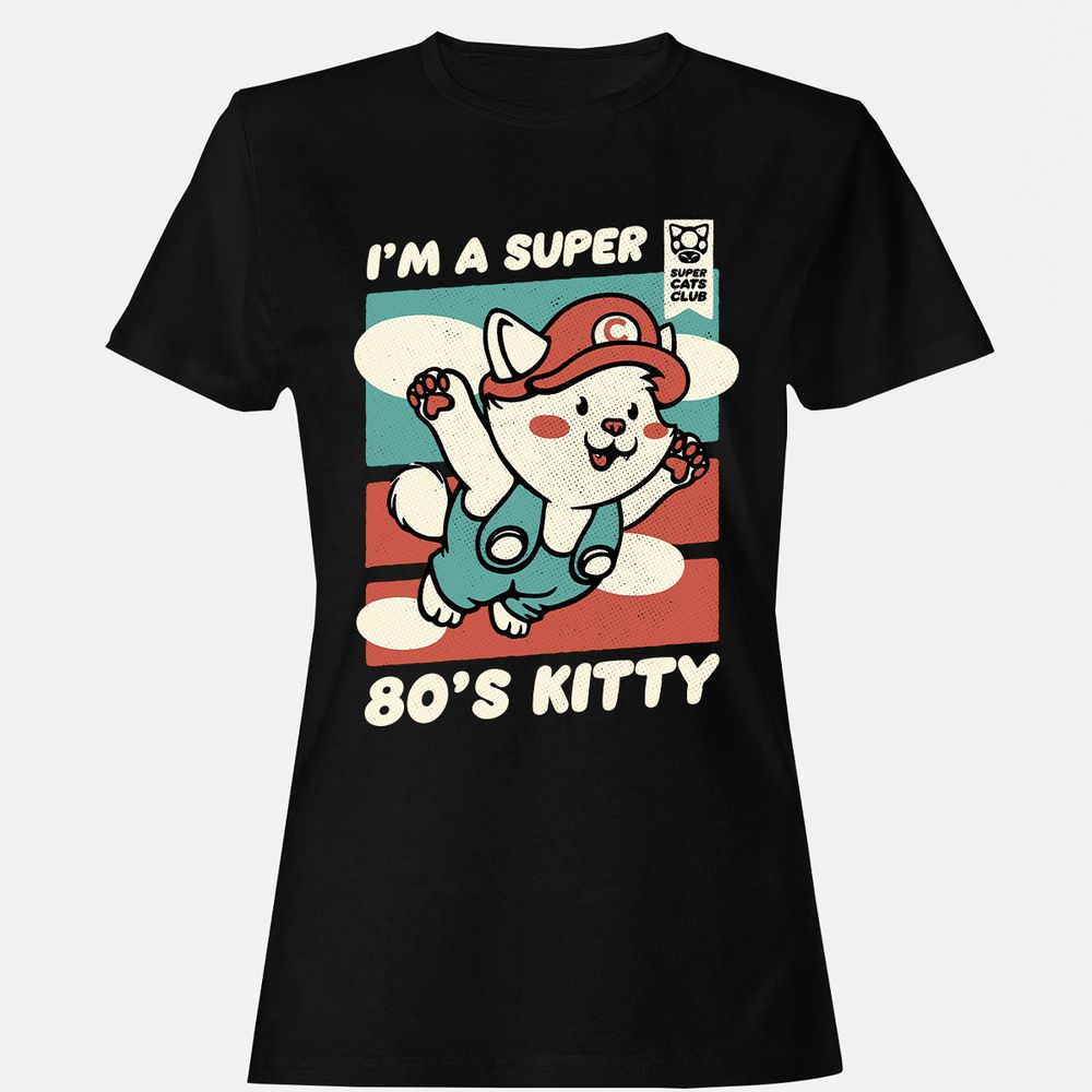 Women's T-Shirt - QGA4RECZ - Black - 1