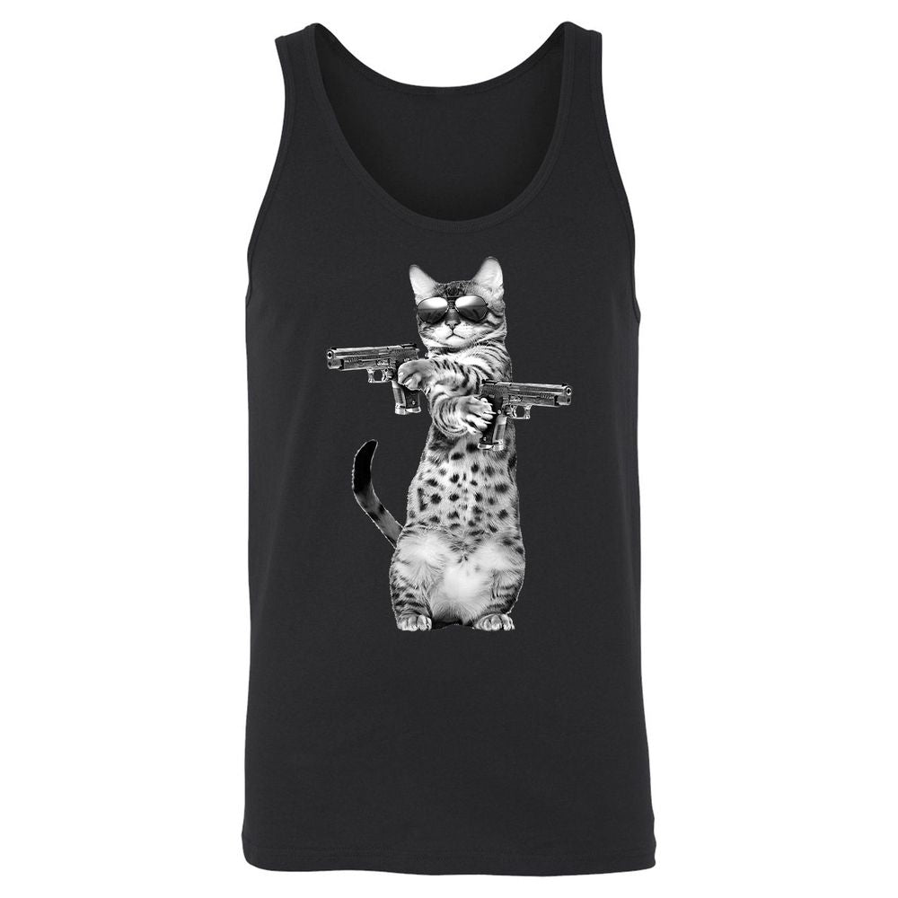 Unisex Jersey Tank - ED9XWJDL - Black - 1