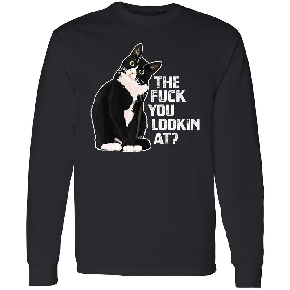 Long Sleeve T-Shirt - XT5XZS7T - Black - 1