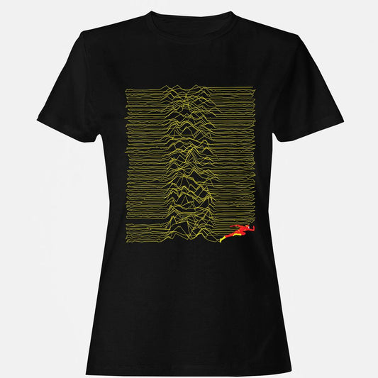 Women's T-Shirt - ELH61VSE - Black - 1