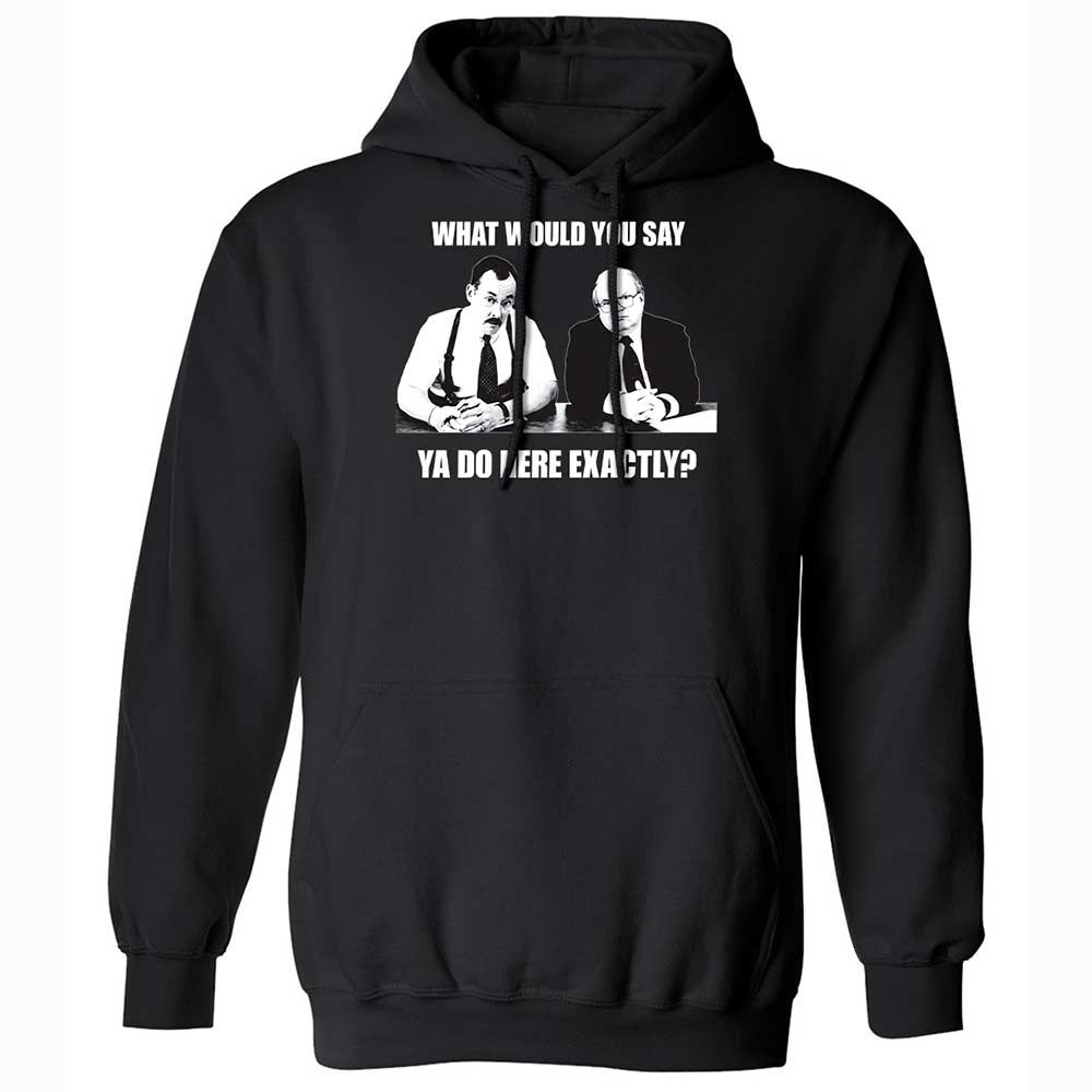 Classic Unisex Hoodie - LDX8GQBC - Black - 1