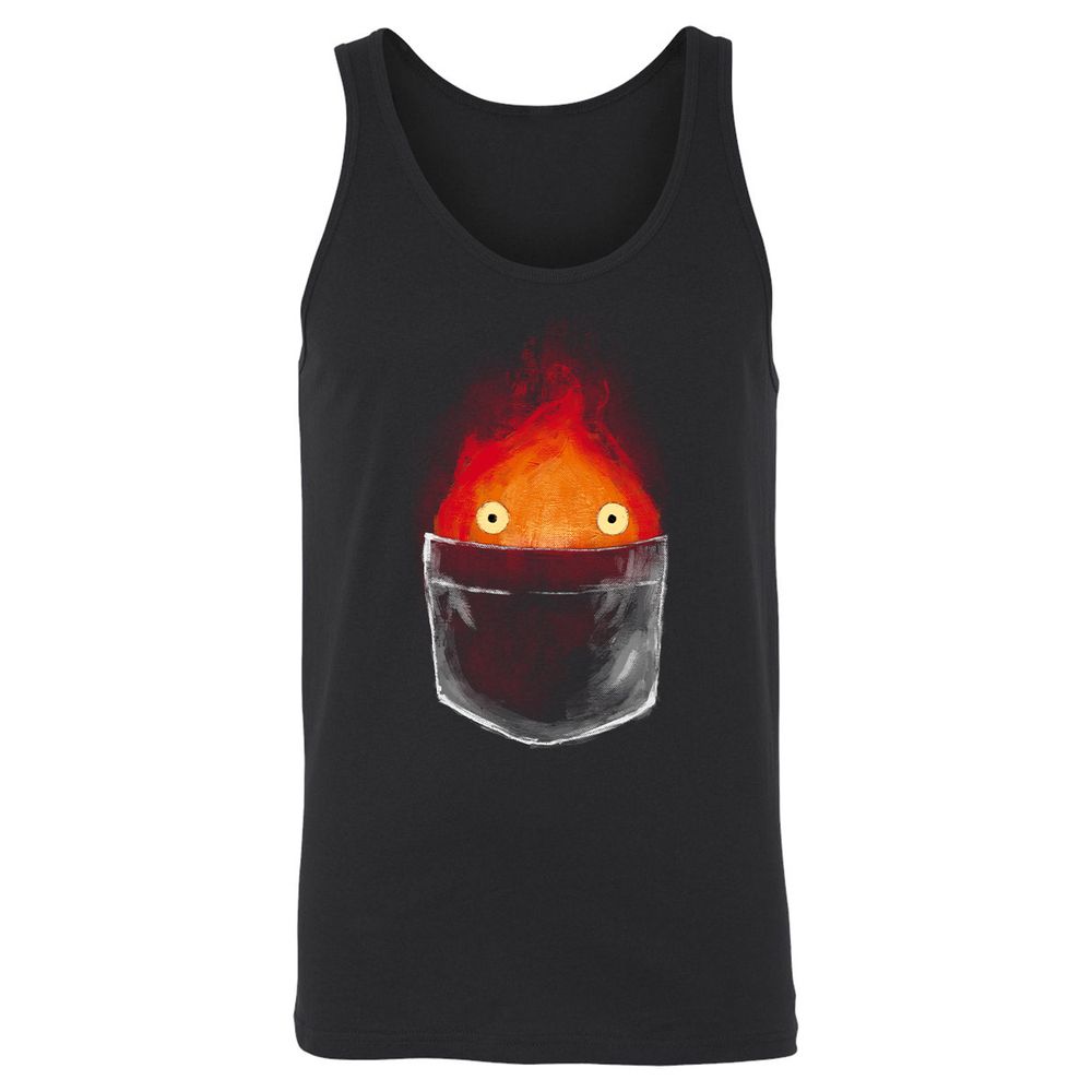 Unisex Jersey Tank - VD9VSYB6 - Black - 1