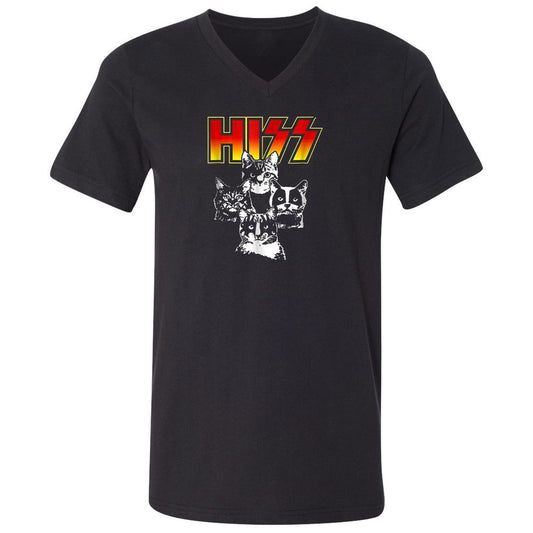 Unisex V-Neck T-Shirt - CGVMBM3W - Black - 1