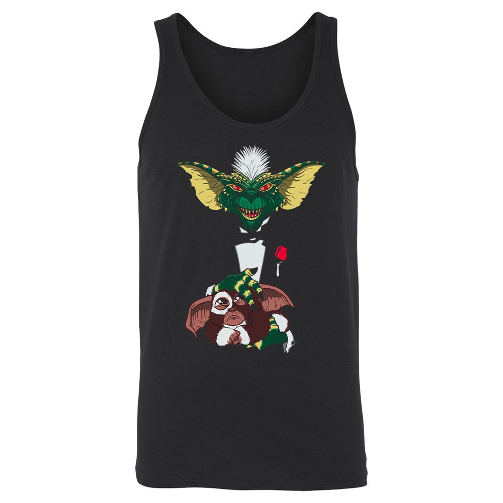 Unisex Jersey Tank - XLK6GB8J - Black - 1