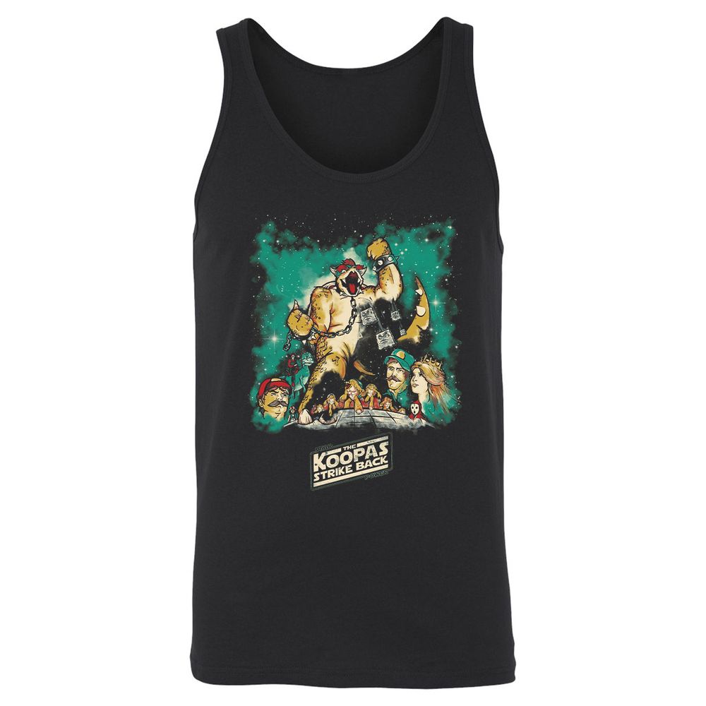 Unisex Jersey Tank - 4QTYW4KX - Black - 1