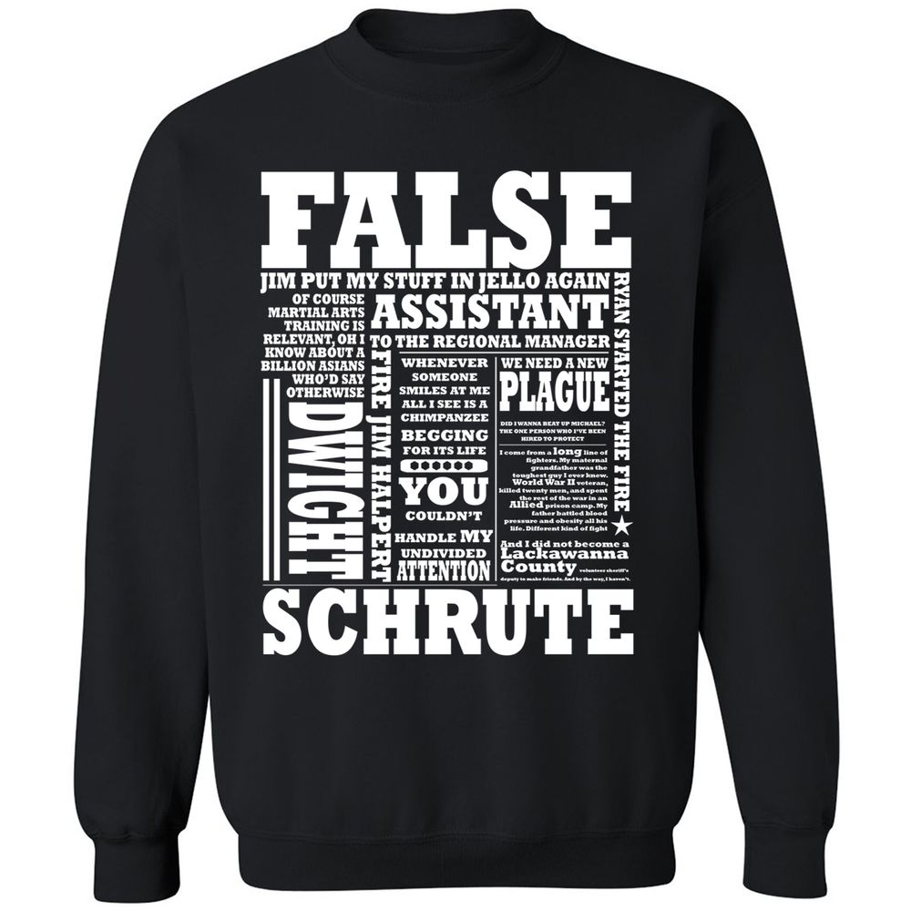 Classic Unisex Sweatshirt - 1X6P8F49 - Black - 1