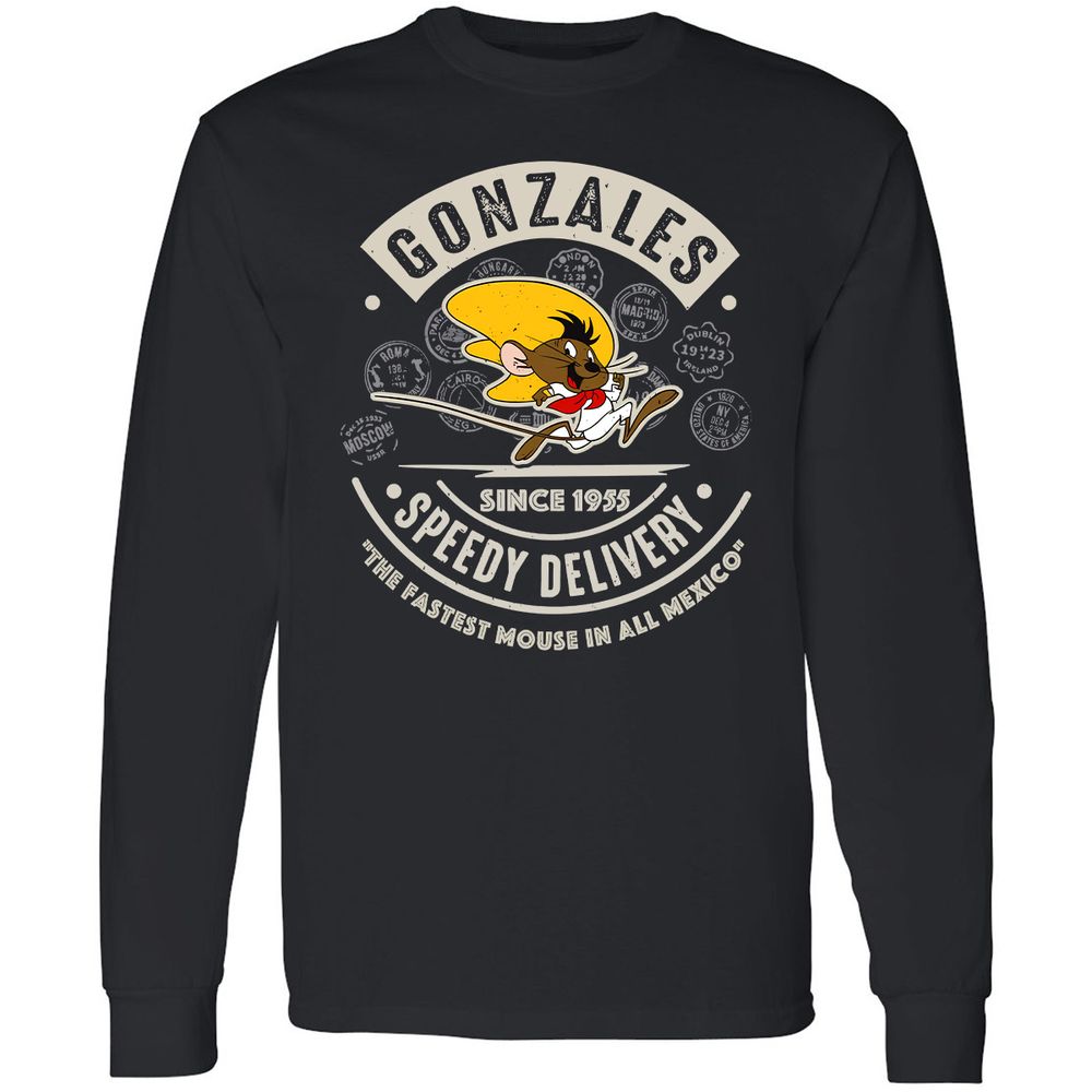 Long Sleeve T-Shirt - YRKE4GL3 - Black - 1