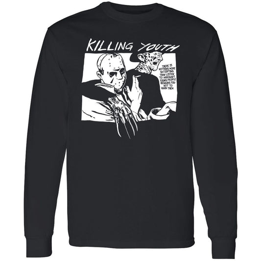 Long Sleeve T-Shirt - 8KT934H6 - Black - 1