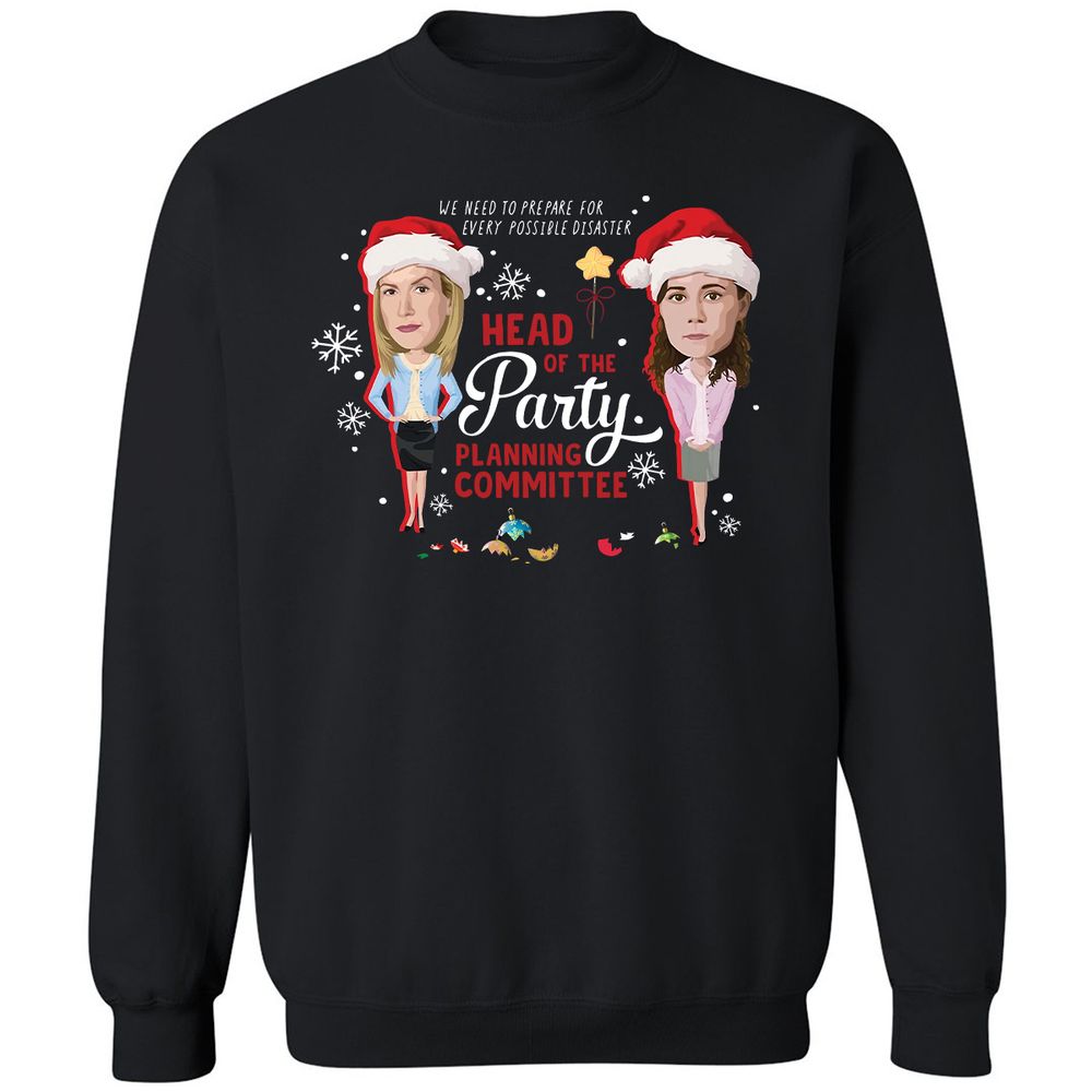 Head Of The Party Planning Committee Christmas - Black - 1