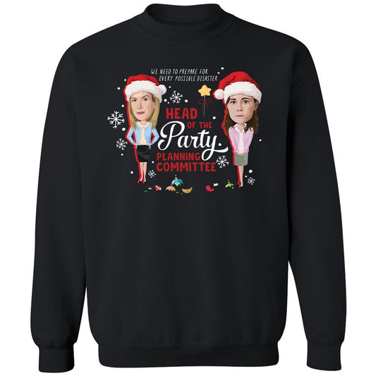 Head Of The Party Planning Committee Christmas - Black - 1